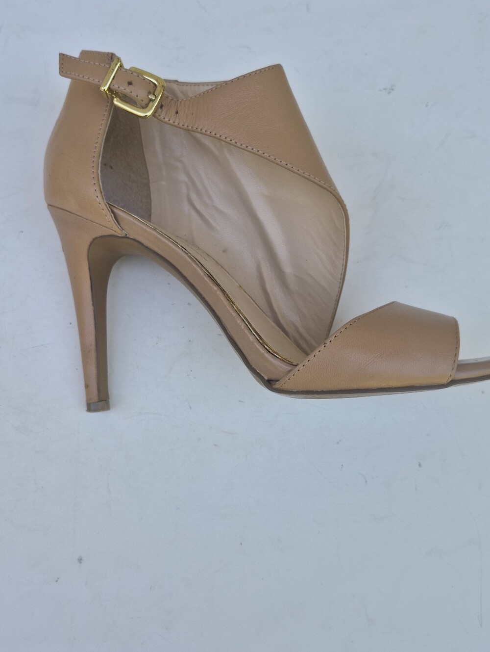 Taupe High Heel Sandals BCBG 8